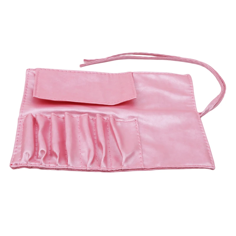 pink Сумка для кистей для ногтей, чехол-карандаш, держатель для рисования, косметичка для кистей, водонепроницаемый чехол для хранения, косметичка для мытья, сумка для туалетных принадлежностей - Цвет: pink