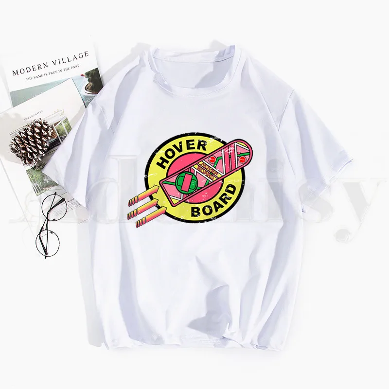 

Back To The Future Science Movie Clothes Fashion T Shirts Tops Tees Men Women Short Sleeve Casual T Shirt Streetwear Funny