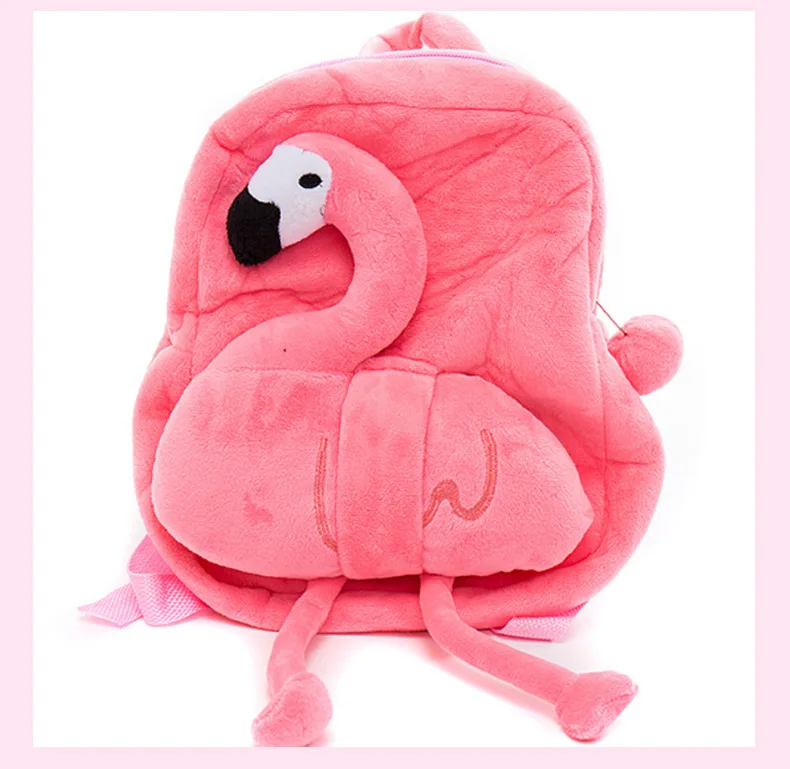 Kawaii Единорог Рюкзак Милый Единорог Фламинго плюшевый рюкзак детский мультяшный плюшевый школьный рюкзак уличный дорожный рюкзак игрушка