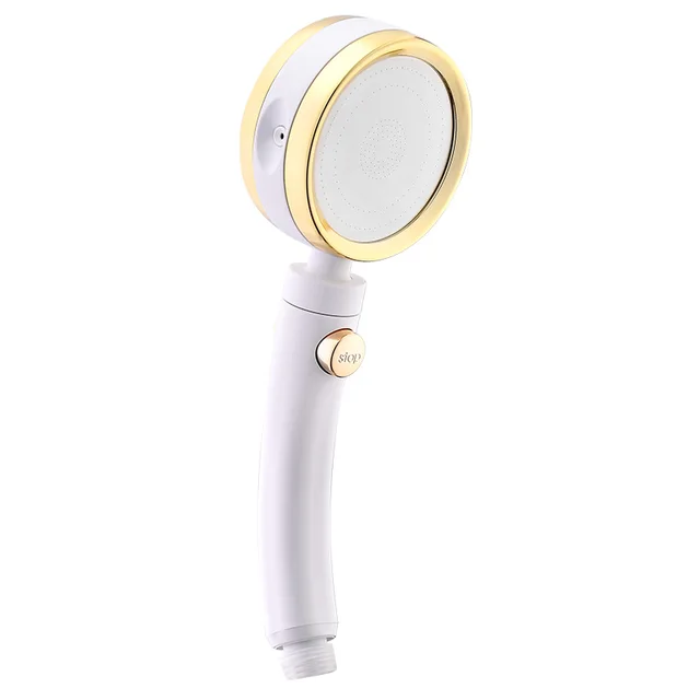 Handheld Shower Head High Pressure 5 Function Adjustable Bath Shower Jets with On/Off Pause Switch Removable Filter with Hose shower head