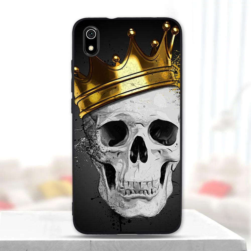 Silicone Case For Xiaomi Redmi 7a Cases Full Protection Soft Tpu Back Cover On Redmi 7 3