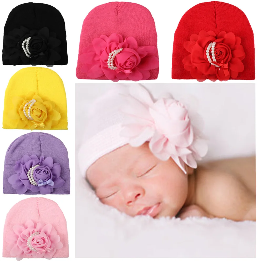 Однотонная детская шапочка Kont Turban головной убор Spandx эластичная шапочка головной убор Детская фотография Реквизит новорожденный шапка для девочек и мальчиков