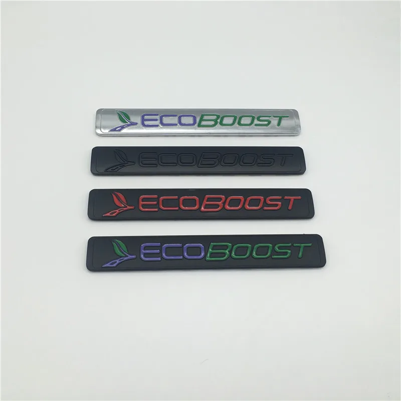 2x значок ECOBOOST эмблема 3D логотип табличка с названием автомобильные наклейки для