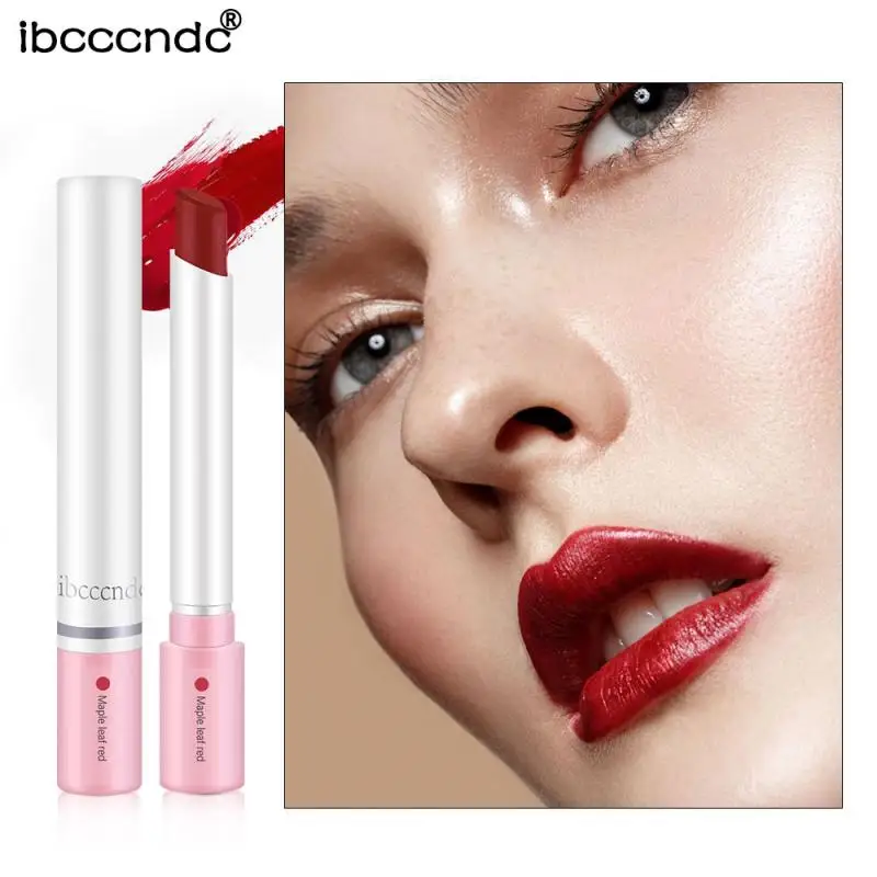 New Cigarette Tube Lipstick Set 4 Colors Matte Long Lasting Waterproof Matt Lip Stick Tube Nude Red Lips Makeup TSLM2