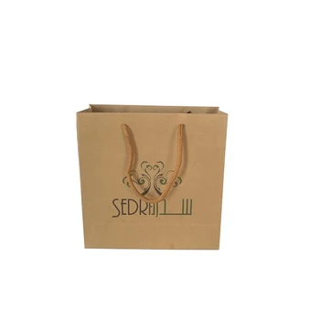 

Wholesale 1000pcs/lot Cheap Price Reusable Brown Kraft Paper Shopping Bag with Cotton Handle for Trade Show Gifts Clothing Store