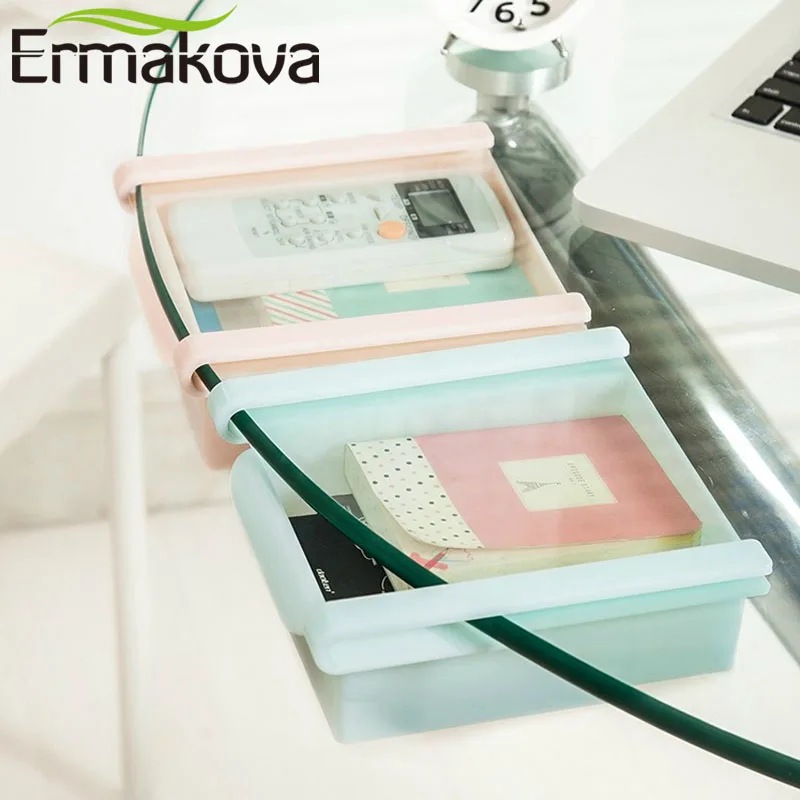 ERMAKOVA пластиковый ящик для хранения холодильника органайзер для морозилки Держатель Свежий разделительный слой кухонная стойка для хранения пищи полка контейнер