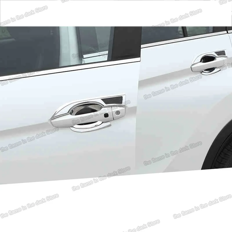 Lsrtw2017 Car Outside Door Handle Cover for Mitsubishi Eclipse Cross 2018 2019 2020 Interior Accessories Mouldings | Автомобили и