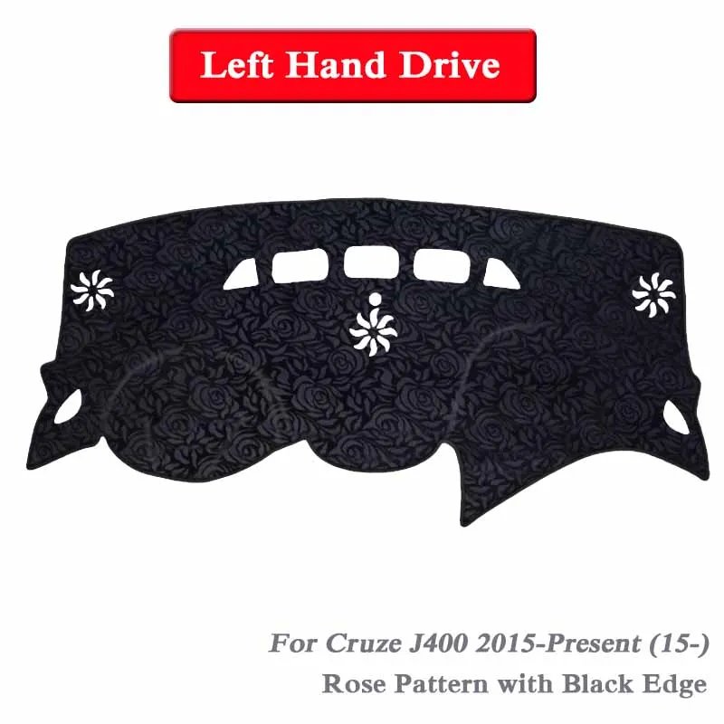 15- 玫瑰纹 黑 左