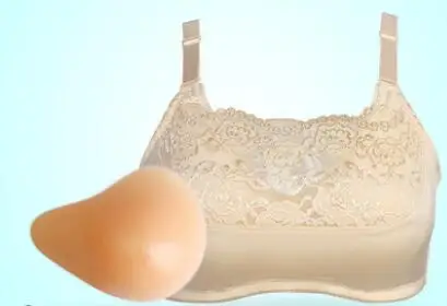 SkinRight Для женщин искусственная грудь Бюстгальтеры без Сталь кольцо после того, как операция на раке груди, женский бюстгальтер мастэктомии специальное нижнее белье бюстгальтер H4645 - Цвет: SkinRight