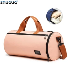 Saco de desporto multifunction sacos de fitness para homens oxford mulheres saco de treinamento novo duffle à prova dwaterproof água bolsa de viagem(China)