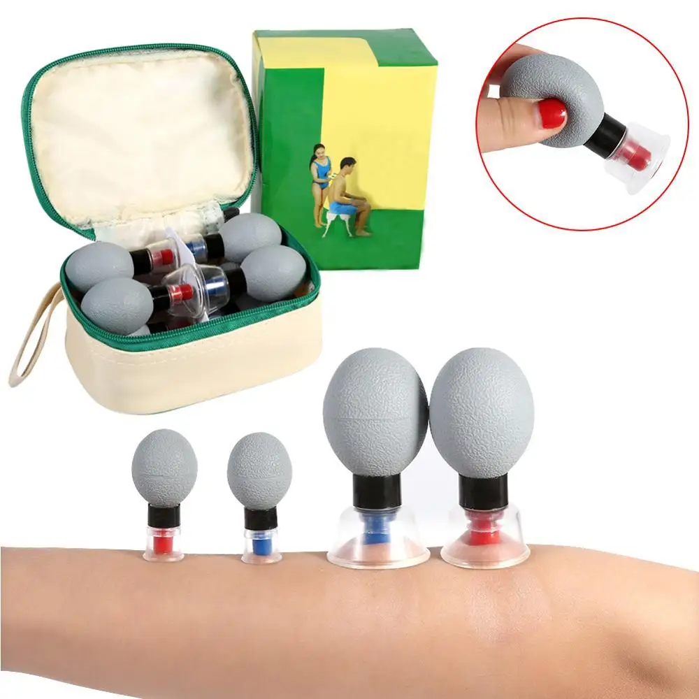 

18pcs Household Vacuum Magnetic Therapy Acupressure Suction Cup TCM Acupuncture Moxibustion Cupping Set Chinese Traditional Care