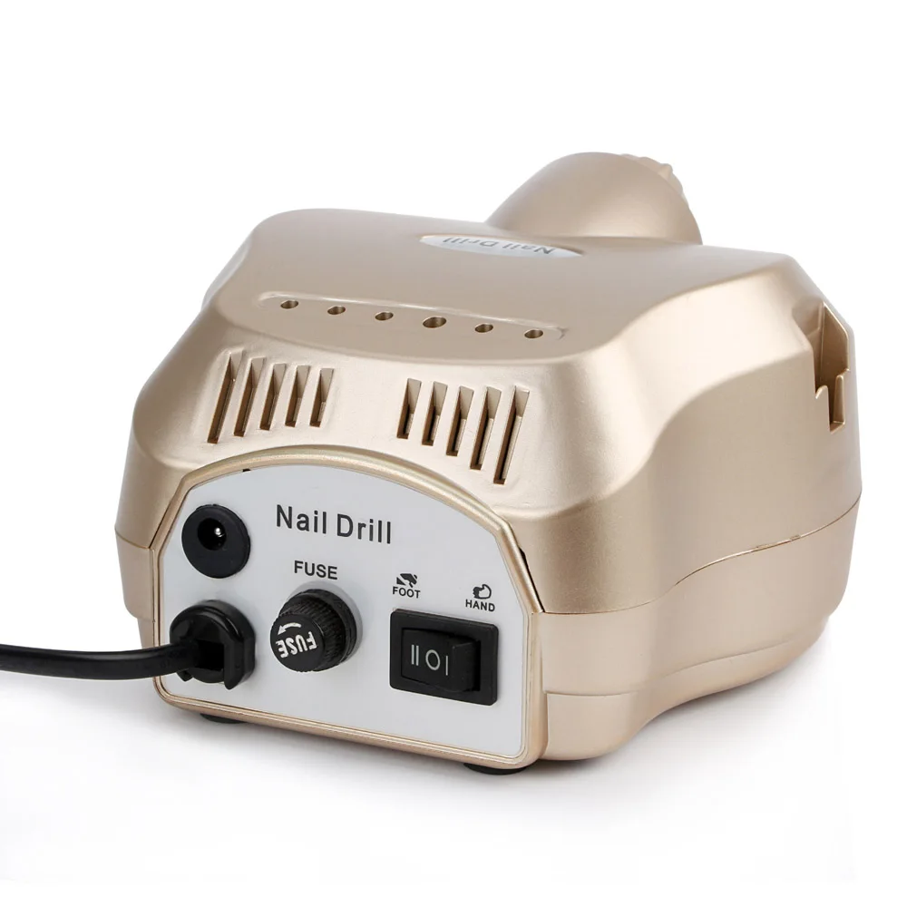 Nail Drill 35000 RPM Grinding Machine Electric for Manicure Pedicure with Cutter Nail Freze Machine Art Polisher Bit Holder