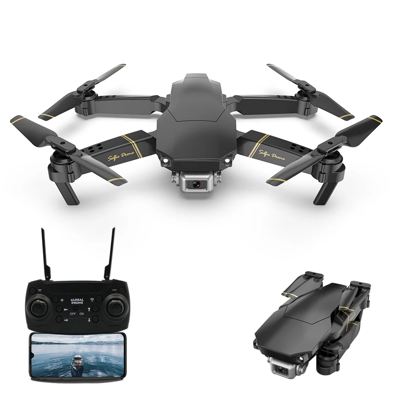 

GlobalDrone GD89 Foldable RC Drone RTF with Gravity Sensing VR Function 6-Channels Brushed Motor Quadcopter Remote Control Drone