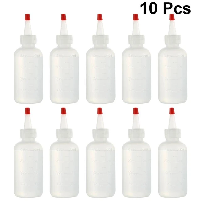 Plastic Squeeze Bottles For Liquids - 6Pcs Empty Squeeze Bottle 120ml -  Mini Squeeze Bottle Condiment Squeeze Bottles 4 Oz Bottles with Caps for