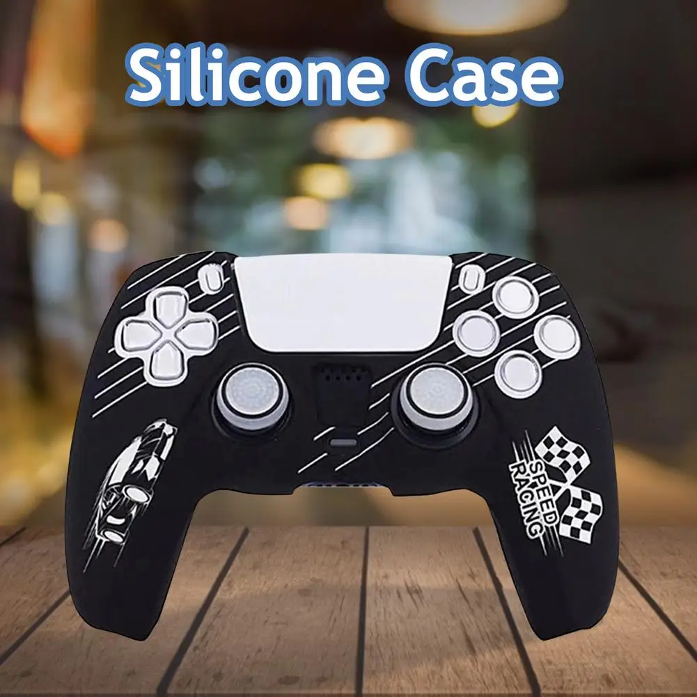 

For PS5 Controller Gamepad Protective Case Silicone Cover Rubber Skin Grip Case Protective For PS5 Joystick Game Controller Case