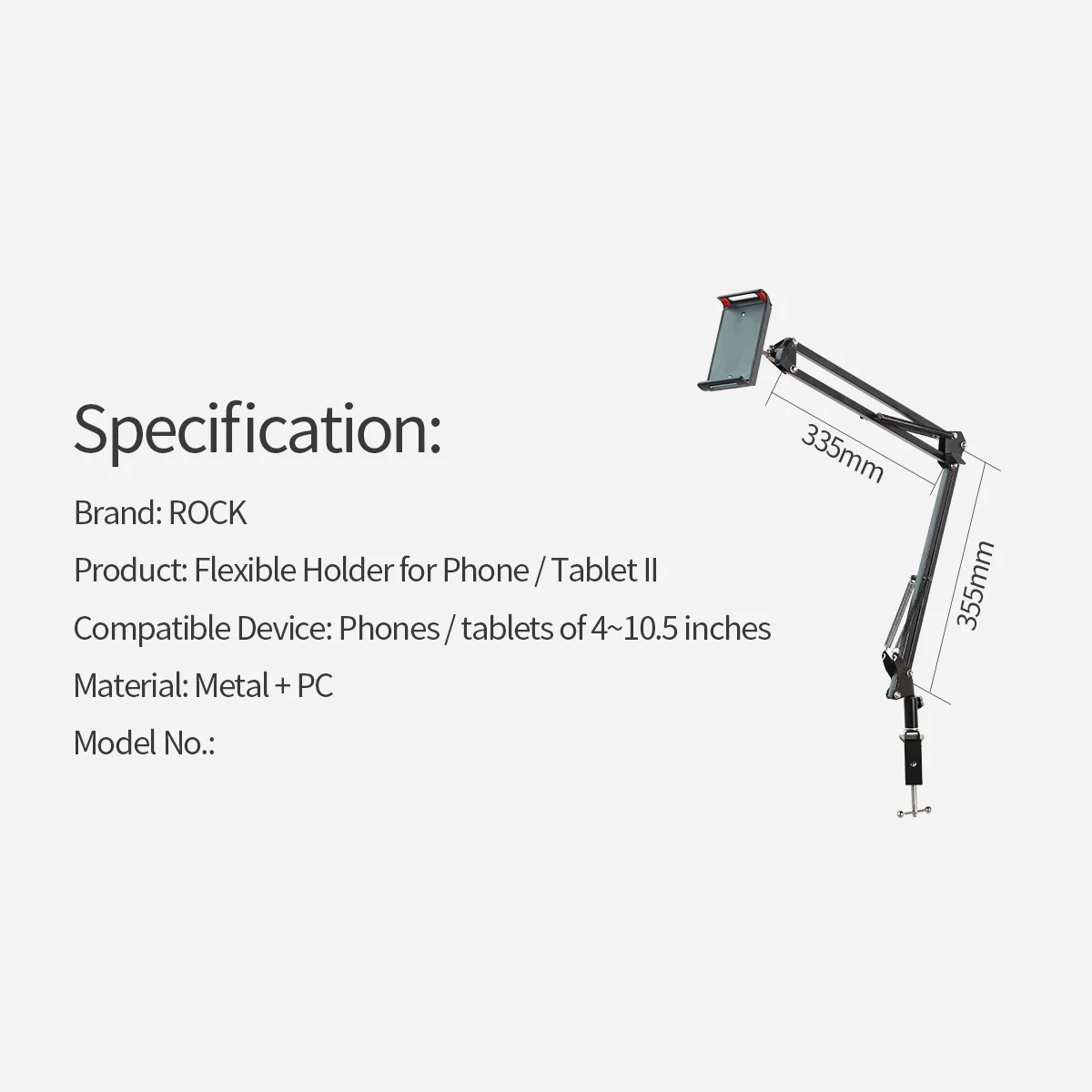 ROCK 360 гибкий держатель для телефона Подставка для IPhone samsung s9 Matel& PC Универсальный держатель мобильного телефона для IPad планшет настольная подставка