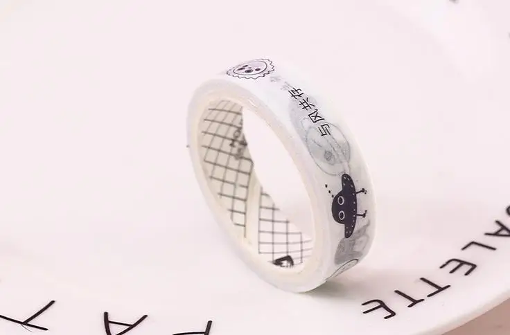4 шт./упак. Kawaii танцор девушки неделю план васи клейкая лента DIY Скрапбукинг наклейка этикетка маскировки ленты школьные канцелярские принадлежности