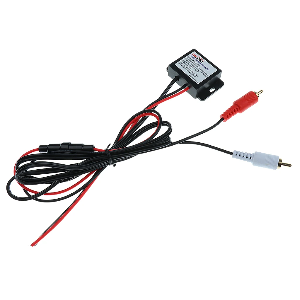 Беспроводной Bluetooth V4 приемник для AUX в RCA Jack 12 V/24 V автомобильный аудио Музыка