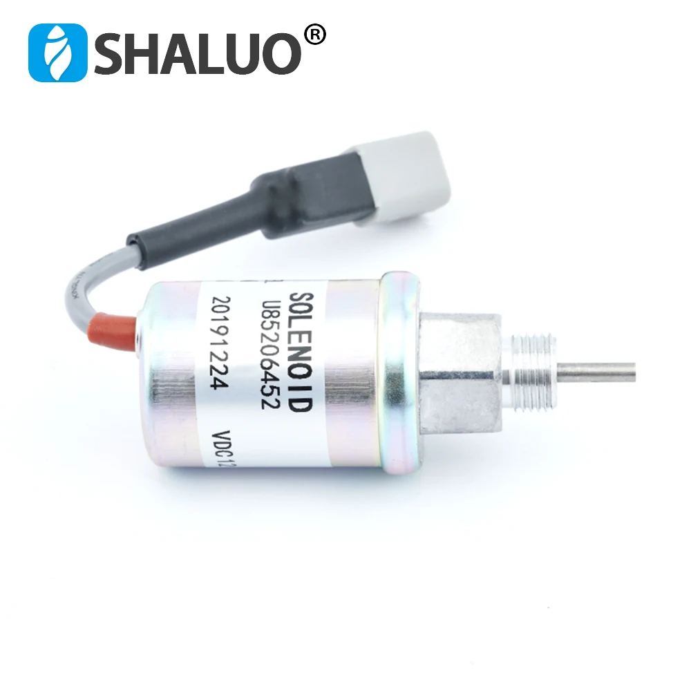 valvula solenoide parada do gerador diesel 01