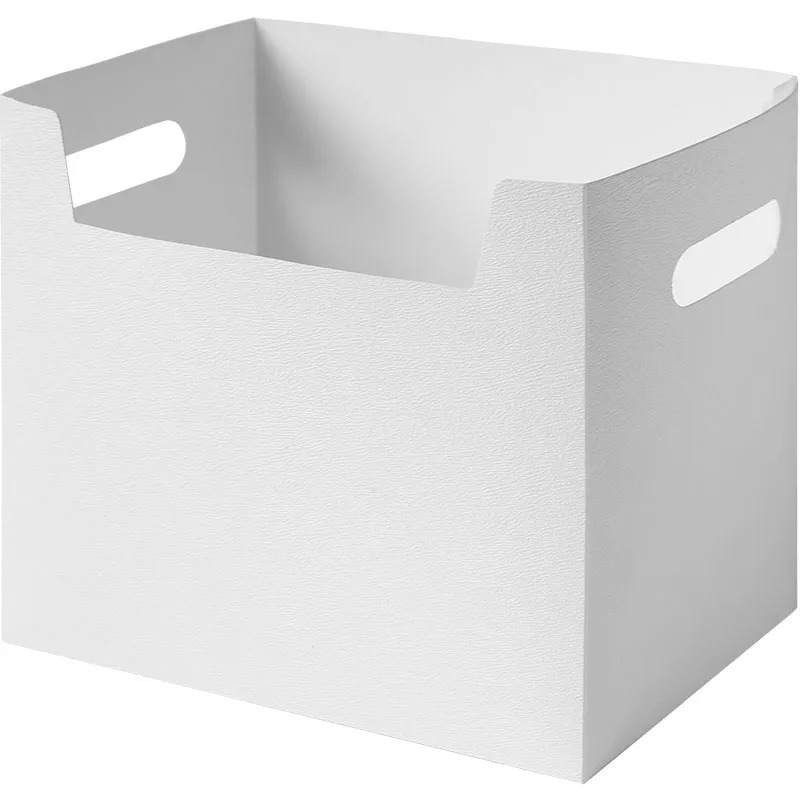 Desktop Storage Box Book Finishing Box Living Room Snacks Storage Plastic Simple Office Storage Box Manufacturers Wholesale