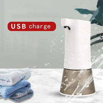 

USB Charging Automatic Foam Soap Dispenser Smart Sensor Foam Liquid Soap Dispenser Intelligent Induction Touchless Hand Washer