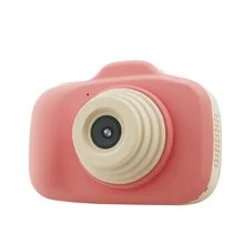 Видео Цифровая камера видеокамера Игрушка Дети милый мультфильм компактный портативный день рождения Мини Подарки для детей фестиваль HD объектив