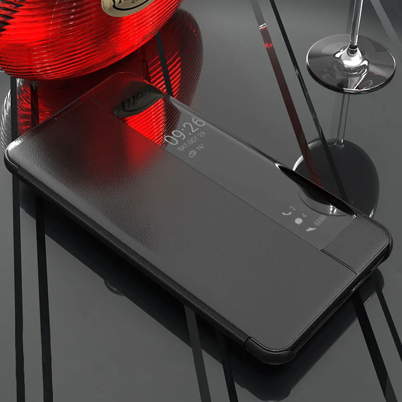 Новинка 2020 умный зеркальный флип-чехол с окошком для Samsung Galaxy S10 E Plus 3d-подставка