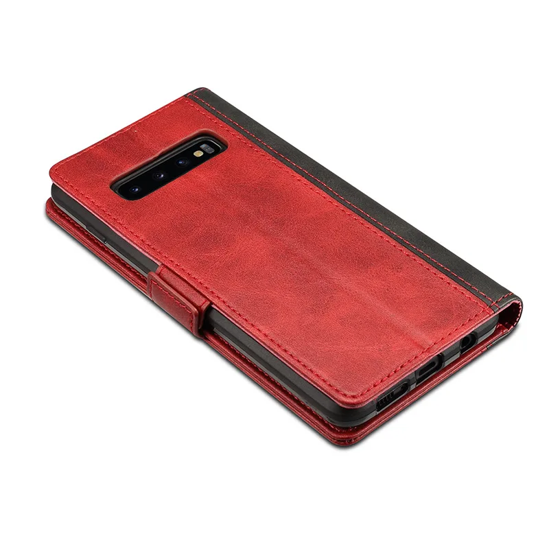 Роскошный кошелек из искусственной кожи флип-чехол для телефона для samsung Galaxy S10 S10E S10 S9 Plus чехол Магнитный держатель для карт Coque Fundas