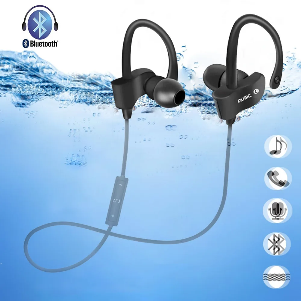 

Bluetooth Earphone Magnetic Suction Charging Wireless Headset In-ear Earpiece Sports Stereo Music Earphones For Phones JBBL