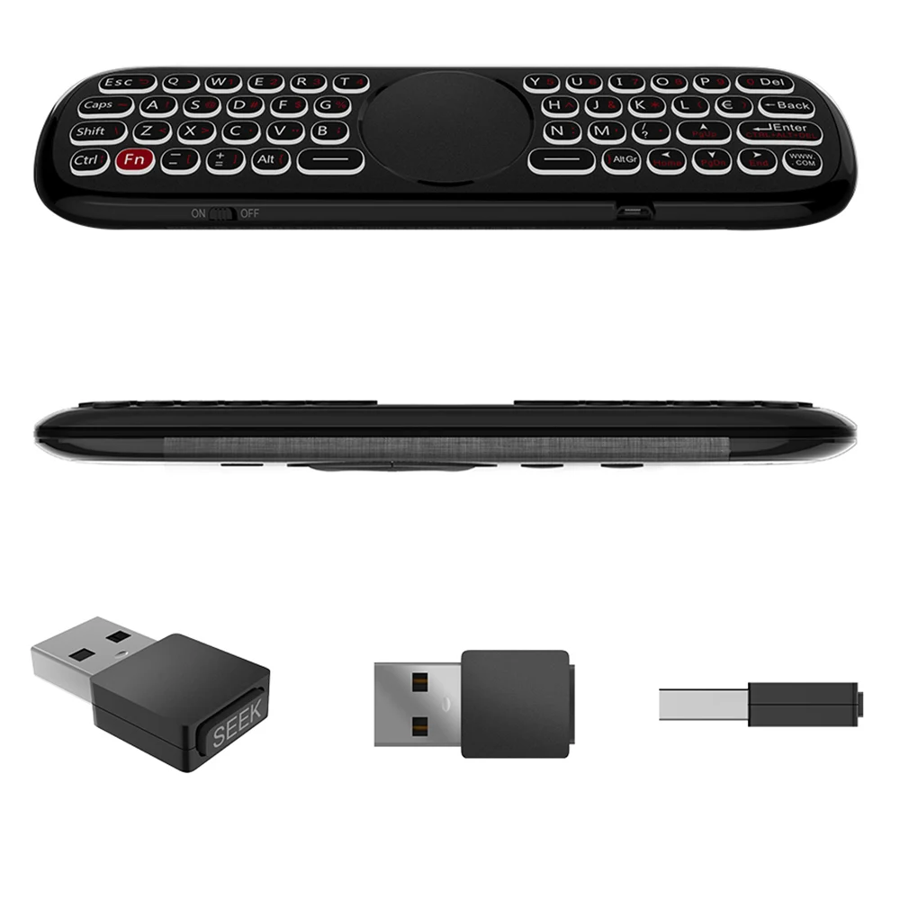 Wechip W2 Pro Air Mouse голосовой пульт дистанционного управления микрофон 2 4G