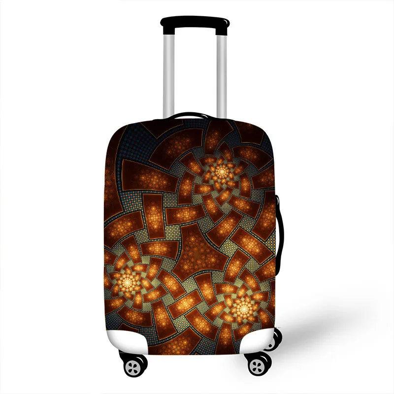 Аксессуары для путешествий креативный Чехол для багажа астронавт защитный чехол водонепроницаемый плотный Эластичный Чемодан сундук Чехол 18-32 дюймов XL - Цвет: 15