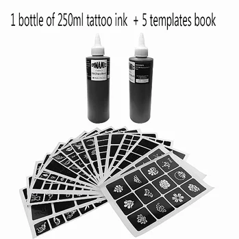 

Dynamic three-in-one black ink +5 template book, set