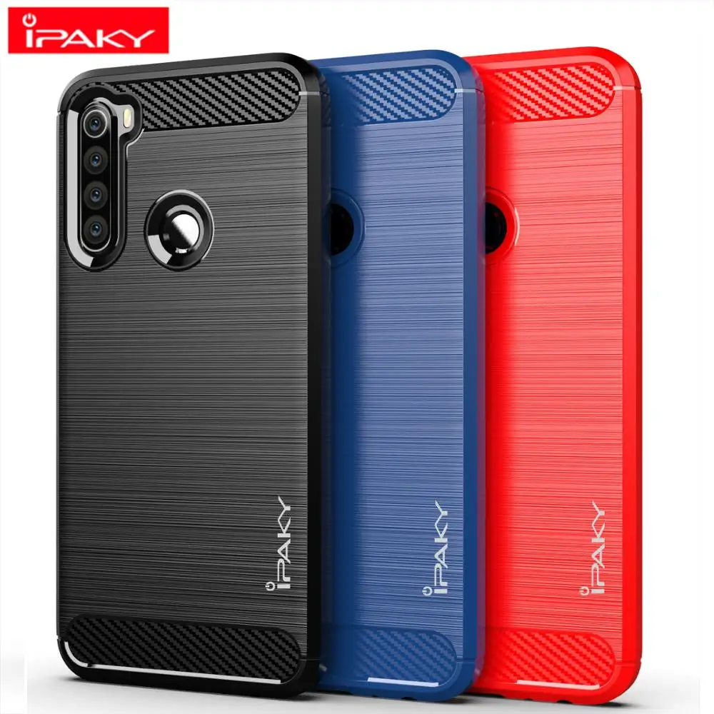 IPAKY Armor Shockproof Phone Case Silicone Cover On For Oppo Realmi Realme C2 C3 C 2 3 RealmeC3 RealmiC3 32/64 GB Global Bumper | Мобильные
