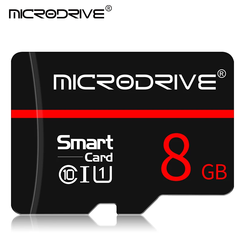 Micro SD TF карта 256 Мб 8 ГБ 16 ГБ 32 ГБ 64 Гб 128 ГБ C10 флэш-накопитель карта памяти Microsd 8 16 32 64 128 ГБ для смартфона адаптер - Емкость: 8 Гб