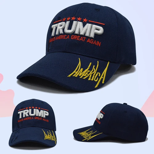 Hirigin UK Make America Great Again письмо печать Трамп персонализированное козырьки на заказ печатная шляпа Трамп выбор Кепка