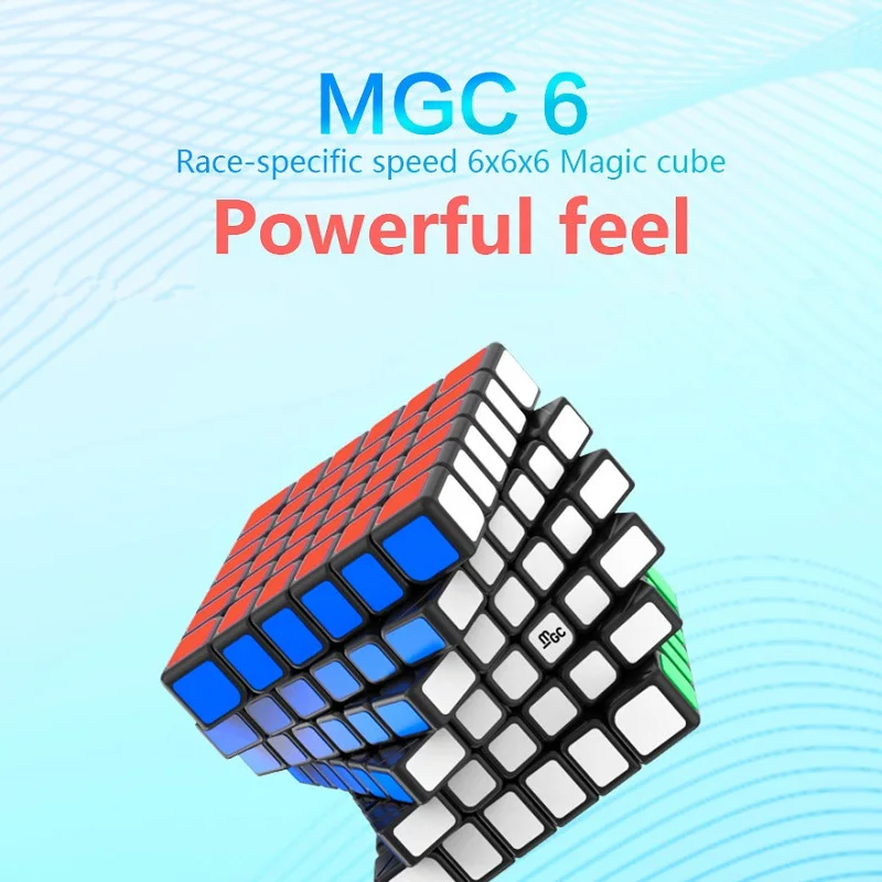 YJ MGC 6x6x6 волшебный куб YJ MGC 6x6x6 Cubo Magico магниты головоломка Yongjun neo Cube