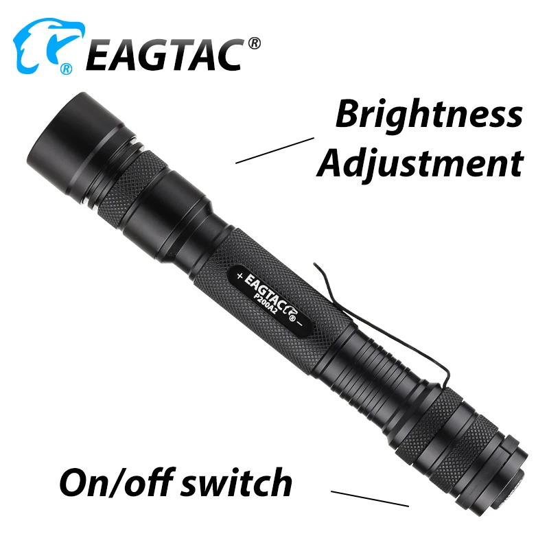 EAGTAC P200A2 мульти выход XML2 365nm УФ 395nm УФ светодиодный фонарик AA батарея 3 режима