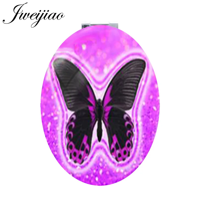 JWEIJIAO Dreamy Butterfly модная игра овальное портативное полиуретановое зеркало Китайская классическая мифологическая Бабочка Мечта espejo FQ291 - Цвет: JS12