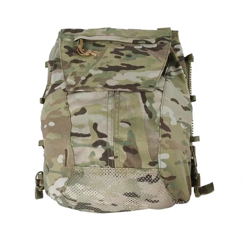 

TMC Tactical Vest Zipper-on Panel Bag Multicam CPC AVS JPC2.0 Pouch Shooting Military Vest Plate Carrier Bags Free Shipping