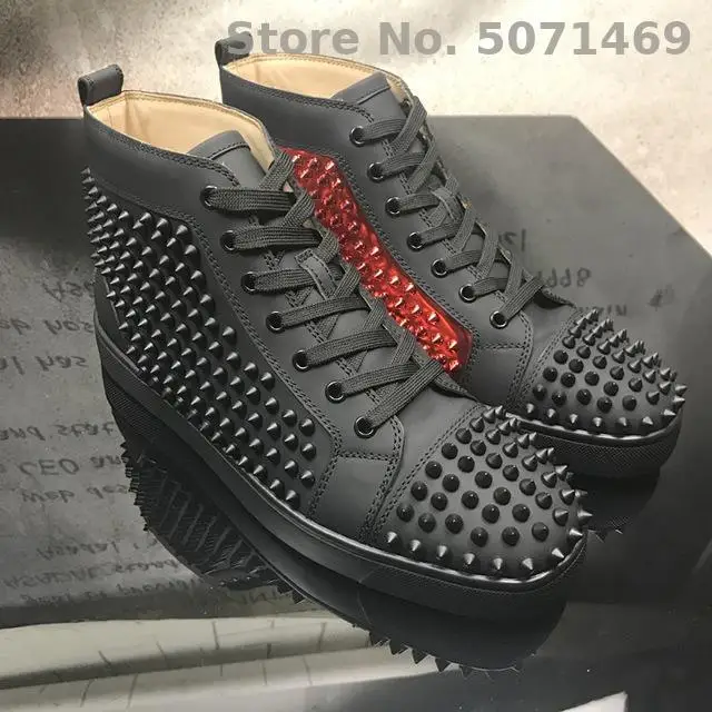 CL-5 OLOMLB-CL Designer Sneakers Red Bottom Shoes White Sliver Spikes Luxury Shoes For Men Women Party Wedding Leather Sneakers - Цвет: CL-5