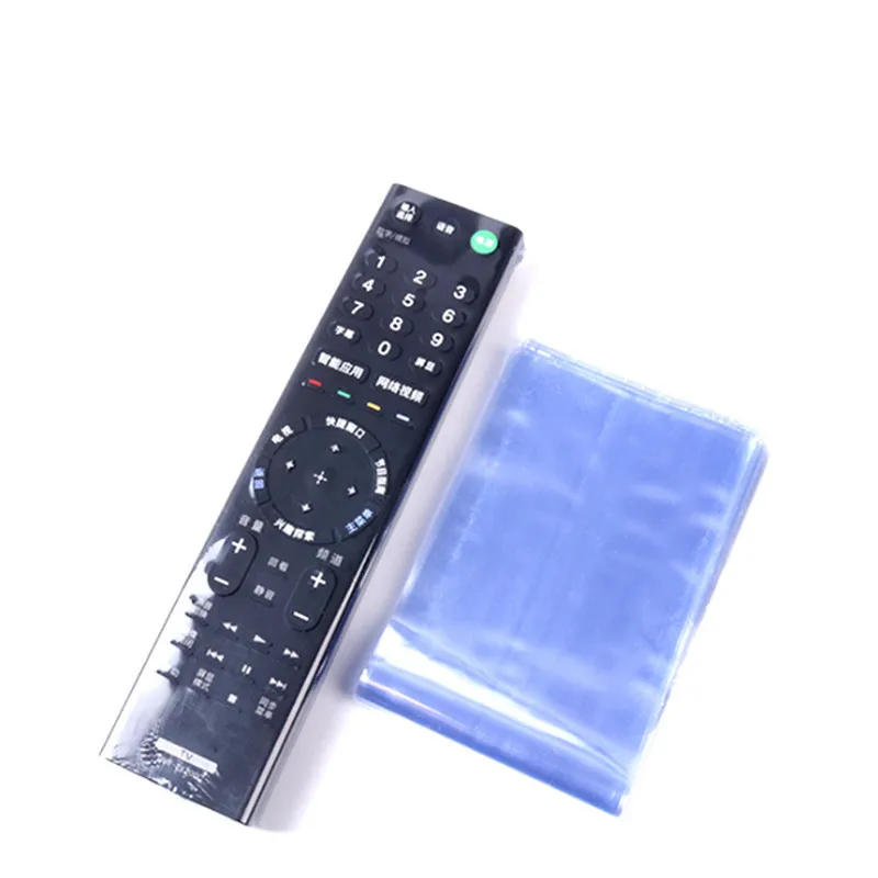 10/20Pcs Transparent Shrink Film Bag Household Air Conditioner TV Remote Control Cover Protective Cover New Dust Bag remote controller cover shrink film bag