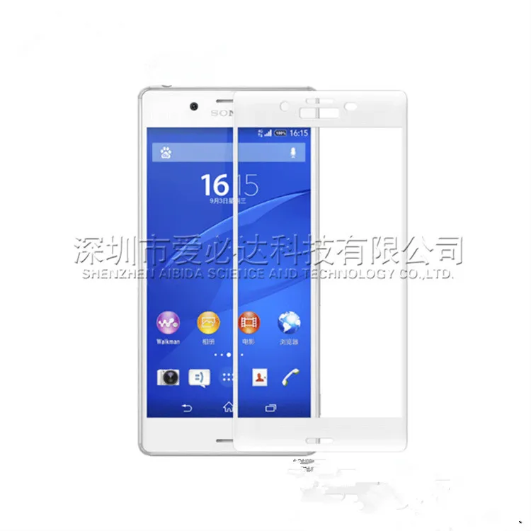3D изогнутое закаленное стекло для sony xperia XP стеклянная пленка для телефона для sony X Производительность Компактная Защитная пленка для экрана