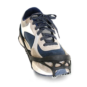 

1 Pair Outdoor Mountaineering Non-slip Ice Gripper Snow Climbing Anti-slip Shoe Covers Spike Cleats Crampons Winter Steel Oversh