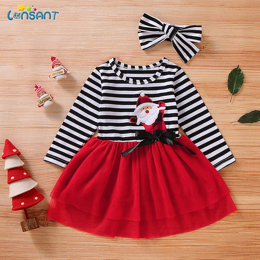 LONSANT/платье с длинными рукавами для девочек Одежда для маленьких девочек повседневная одежда для подростков детская повседневная одежда vestido infantil N30