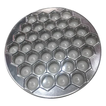 

37 Hole Aluminum Alloy Dumpling Mold Portable Household Unique Dumpling Mold For Kitchen Bakeware