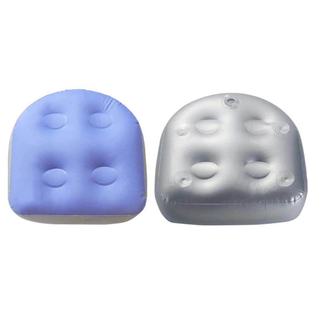 

Multifunctional Spa Booster Seat With Suction Cup Grip Hot Tub Massage Cushion Inflatable Fill Water Cushion Spa Booster Pad