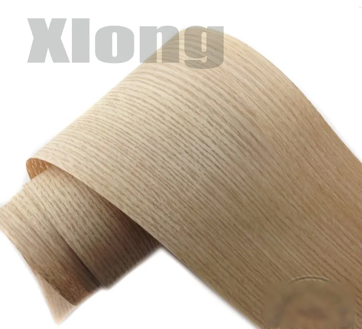 New 10Pieces/Lot L:2.5Meters Wide:150mm  Thickness:0.25mm  Oak Bark Wood Veneer  Furniture Decorative