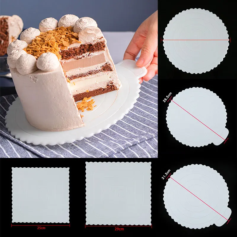 Details about   50pcs Mousse Cake Boards Cupcake Dessert Displays Tray Pad Wedding Bir HG 