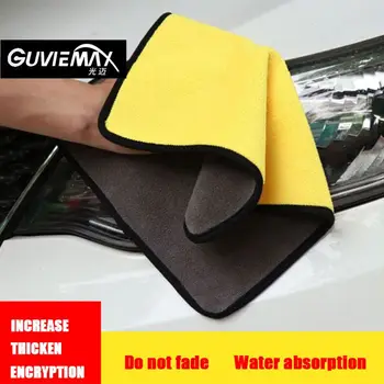 

1Pc Wash Tool Paint Cleaner Polishes Thick Plush Microfiber Spot Rust Car Cleaning Care Shampoo Wax Polishing Detailing Towel