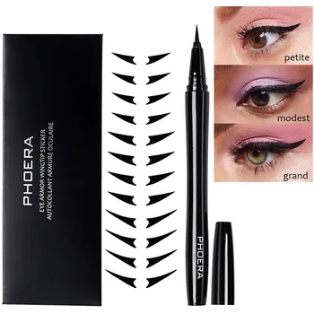 

Waterproof Liquid Eyeliner Makeup Smudge-proof Eye Liner Pen Eyeliner Stickers Kit Make Up Tools 10ml Delineador Cosmetic